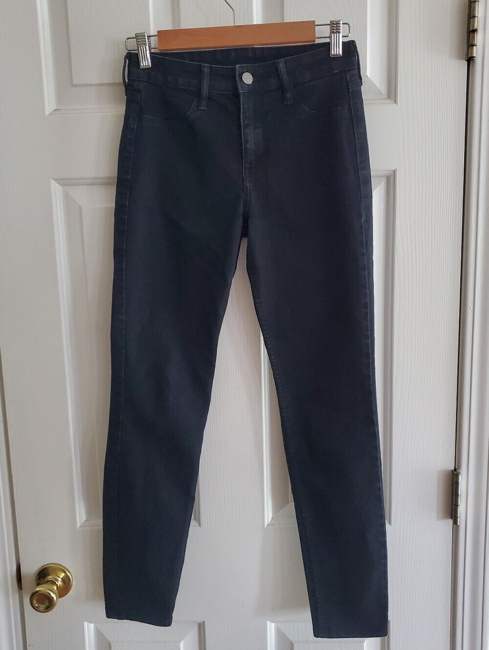 H&M &Denim Womens black skinny ankle jeans size 25